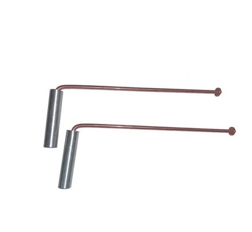 DOWSING ROD (COPPER)WITH ALUMINIUM HANDLE