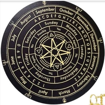 DOWSING BOARD SYMBOLIC DESIGN (BLACK COLOUR)