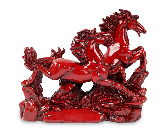 Galloping Horses (Red)