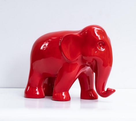 Elephant - Red