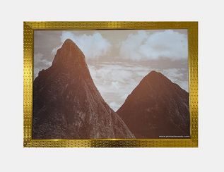 Painting - (Dual Mountain)