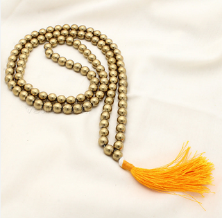 Pyrite Mala (Golden)