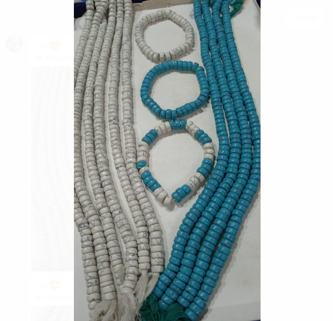 Firoza-Taiwan (white and blue)