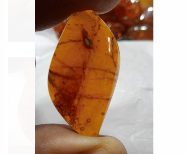 Natural Amber Stone