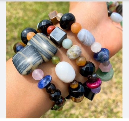 Mix Tumble Stone Bracelet